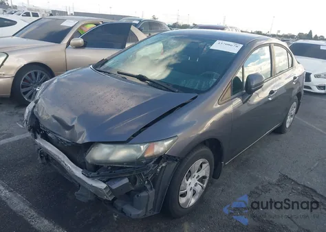 2015 Honda Civic Lx из США, поврежденный, VIN 19XFB2F53FE238718